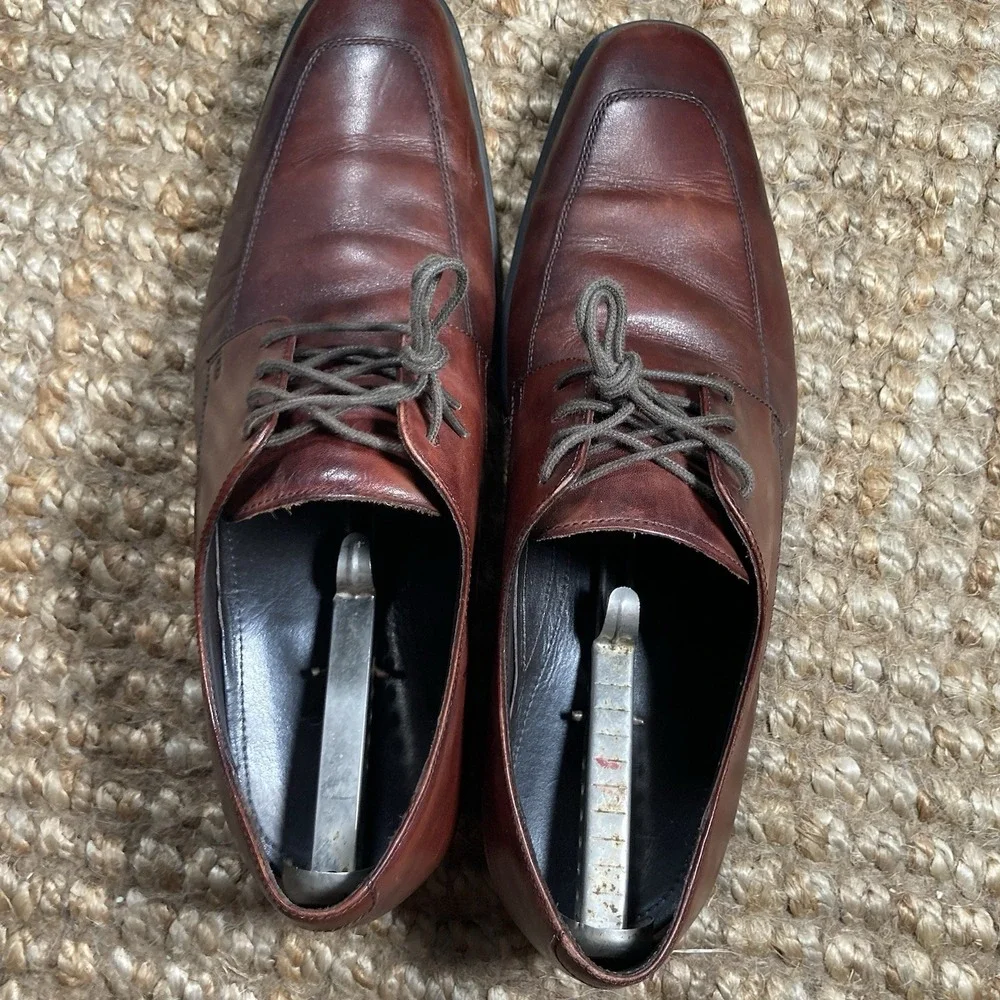 Cole Haan Brown Leather Shoe Air Dress Shoes Mens Sz 11 M‎